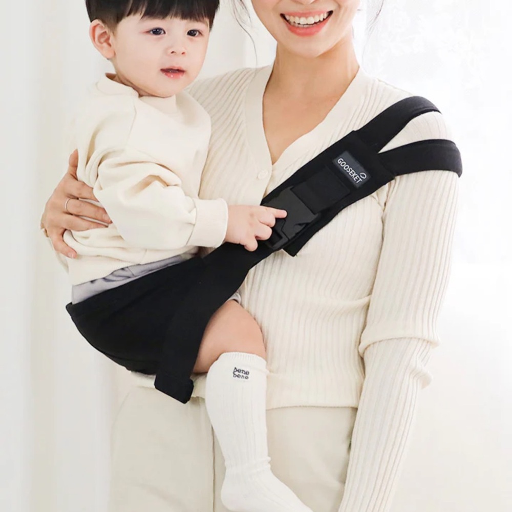 Black toddler sling